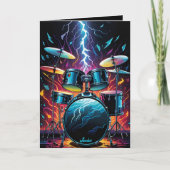 Sla een lege beat-drumset op kaart (Voorkant)