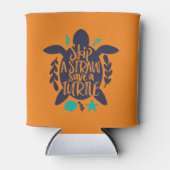 Sla een riem over om een schildpad met bedreigd Ze Blikjeskoeler (Voorkant)