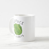 Sla Eet Planten Koffiemok (Voorkant links)