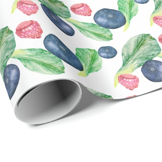 Sla en bessen cadeaupapier (Rol Hoek)