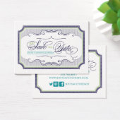 Sla gewoon de datum op Leslie Visitekaartjes (Bureau)