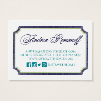 Sla gewoon de datum visitekaartje 2 op