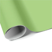 Sla Groen Effen kleur Cadeaupapier (Rol Hoek)