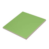 Sla Groen Effen kleur Tegeltje (Zijkant)