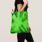 Sla Groene kunst decor stijl mode Tote Bag (Dichtbij)
