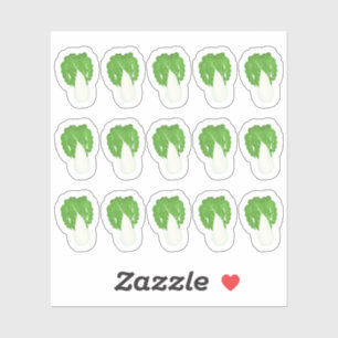 Sla Groenten Veggie Gezond eten Landbouw Sticker
