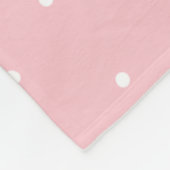 Sla hen met Pretty Girly Kawaii Avocado Ballerina Fleece Deken (Hoek)