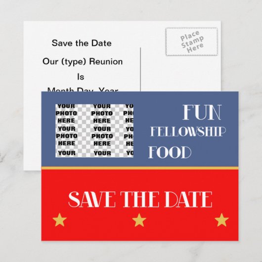 Sla het Briefkaart Date 811 op (Voorkant / Achterkant)