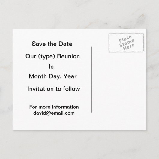 Sla het Briefkaart Date 811 op (Achterkant)