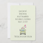 Sla het Date Couple op in Fiat 500. Kaart (Achterkant)