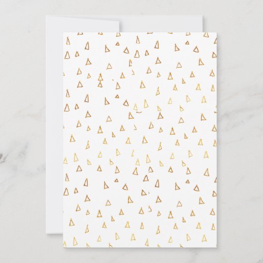 Sla het Date Gold-script op Save The Date (Achterkant)
