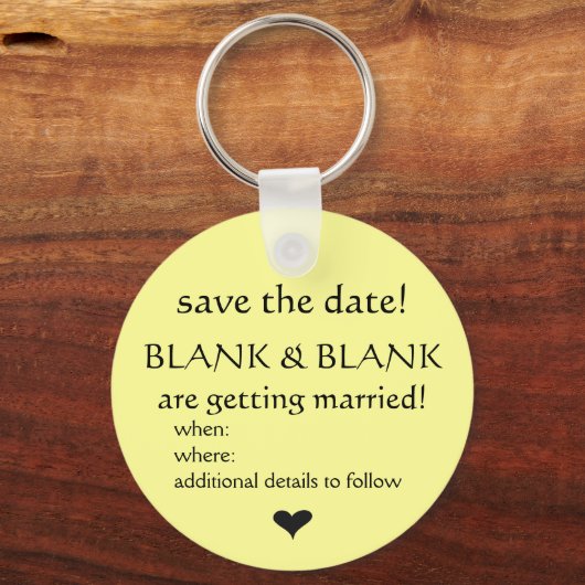 sla het datumsleutelwoord op sleutelhanger (Voorkant)