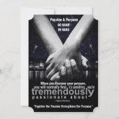 Sla het datumticket op save the date (Achterkant)