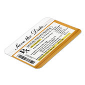 Sla het Datumvoorschrift op Magneet (Linkerzijde)