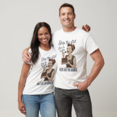 Sla het dieet over, eet de cake Retro T-shirt (Unisex)
