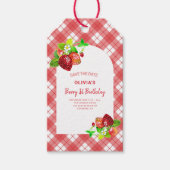 Sla het Label voor verjaardagsuitnodiging op Cadeaulabel (Voorkant)