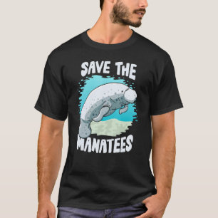 Sla het Manatees geschenk voor Zee Koe liefhebbers T-shirt
