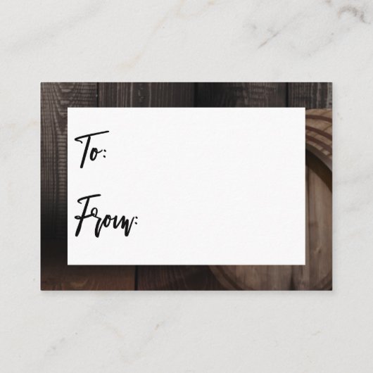 Sla het omlooppapier over! Handschriftafdruk Informatiekaartje (Achterkant)