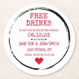 Sla het Onderzetter Datum op (rood)