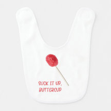 Sla het op Buttercup met Red Lollipop