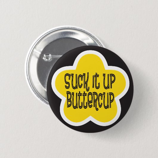 Sla het op Buttercup Ronde Button 5,7 Cm (Voorkant /achterkant)