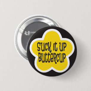 Sla het op Buttercup Ronde Button 5,7 Cm