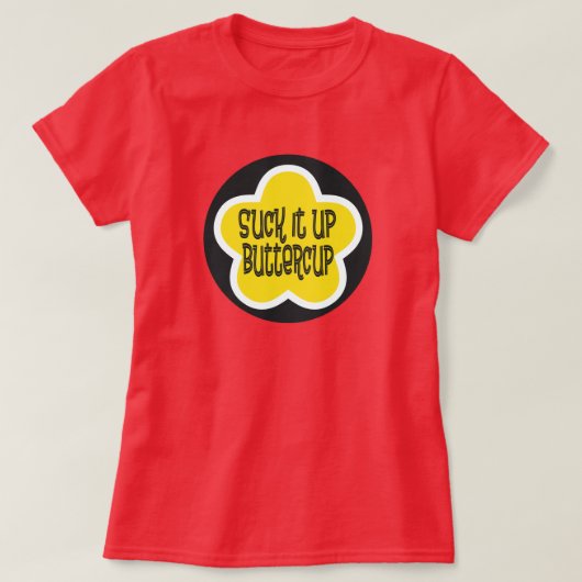 Sla het op Buttercup T-shirt (Design voorkant)