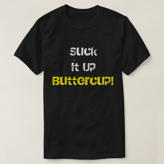Sla het op Buttercup T-Shirt (Design voorkant)