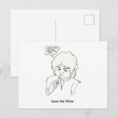 SLA HET SHIRE(TM) Briefkaart OP (Voorkant / Achterkant)