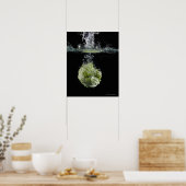Sla in het water poster (Keuken)
