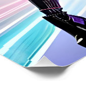 Sla jezelf eromheen perfect poster (Hoek)