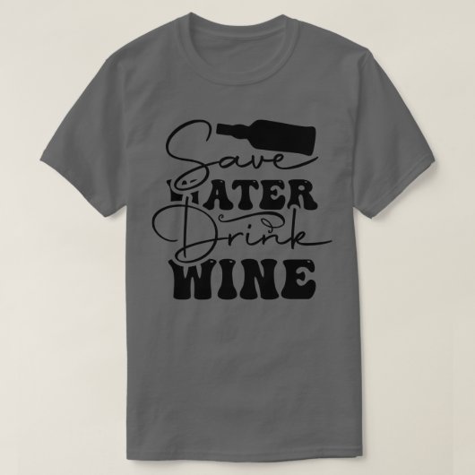 Sla latere Drink op T-shirt (Design voorkant)