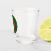 Sla linksaf Wegwijzer Geschoten glas (Rechts)