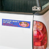 Sla me alsjeblieft niet, grappige bumper bumpersticker (Op Truck)