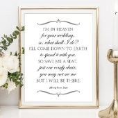 Sla me een zielig gedenkteken op poster