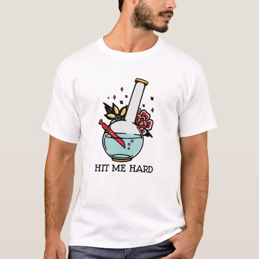 Sla me hard t-shirt (Voorkant)