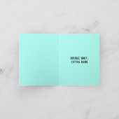 Sla me met je beste schot - Coffee Pun Greeting Kaart (Binnen)