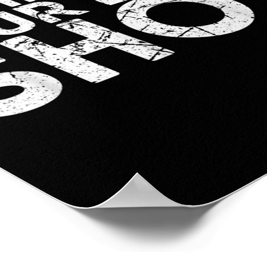 Sla me met je beste schot voor badmintonspeler poster (Hoek)