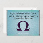 Sla me neer briefkaart (Voorkant / Achterkant)