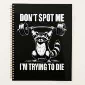 Sla me niet over ik probeer te sterven planner (Voorkant)