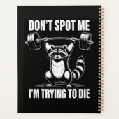 Sla me niet over ik probeer te sterven planner (Achterkant)