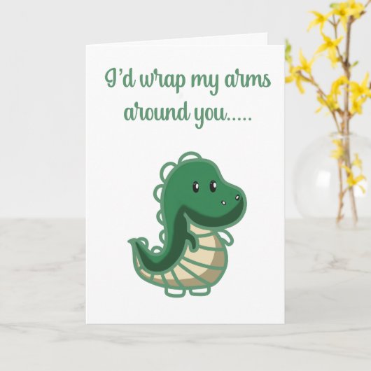 Sla Me Om Armen Kaart (Gele Bloem)