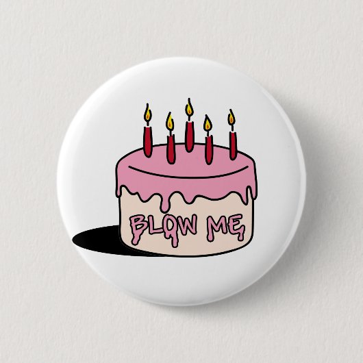 sla me op ( Birthday Boy ) Ronde Button 5,7 Cm (Voorkant)