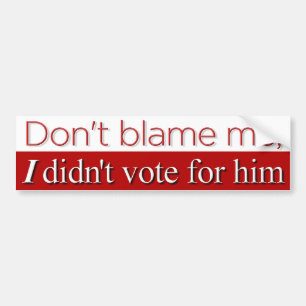 Sla Mij Niet, II Bumpersticker