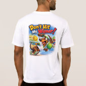 Sla mijn worstje niet! t-shirt (Achterkant)