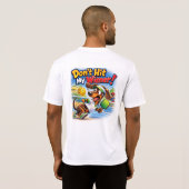 Sla mijn worstje niet! t-shirt (Achterkant volledig)