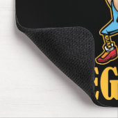 Sla nooit beendag gewichtheffen workout muismat (Hoek)