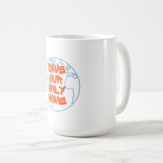 Sla Ons Enige Thuis Op Koffiemok (Voorkant rechts)