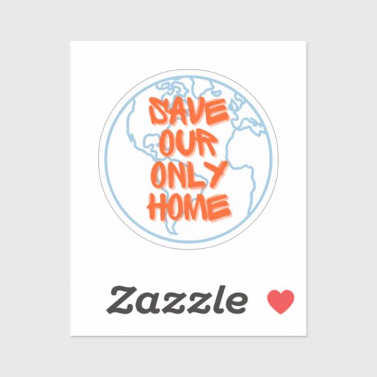 Sla Ons Enige Thuis Op Sticker (Vel)
