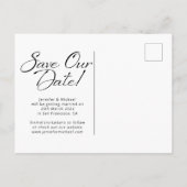 Sla onze aangepaste foto van het Verloving Ring op Aankondigingskaart (Achterkant)